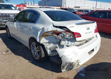 2012 Infiniti G37 Journey z USA, uszkodzony, nr VIN JN1CV6AP6CM933673